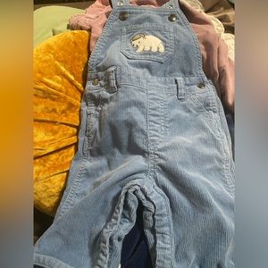Boys fleece overalls